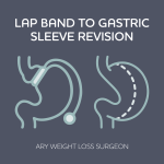 Lap band to gastric sleeve surgery